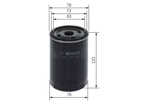 BOSCH Oil Filter (0451103258)
