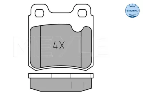 MEYLE Brake Pad Set, disc brake (0252114015)