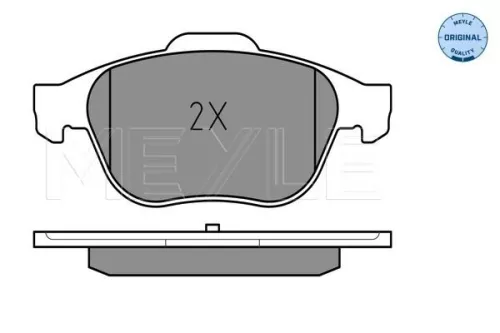 MEYLE Brake Pad Set, disc brake (0252324818)