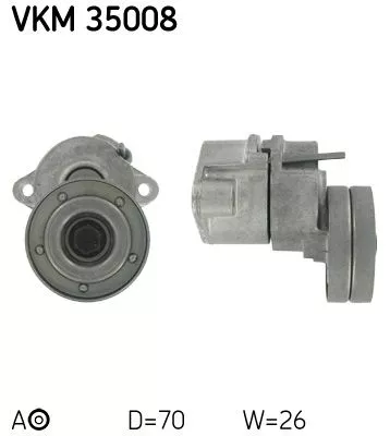 Belt Tensioner, V-ribbed belt