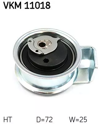 SKF Tensioner Pulley, timing belt (VKM11018)