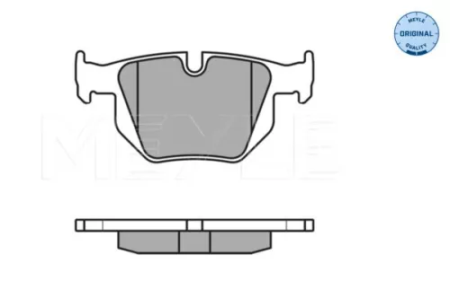 MEYLE Brake Pad Set, disc brake (0252355017)