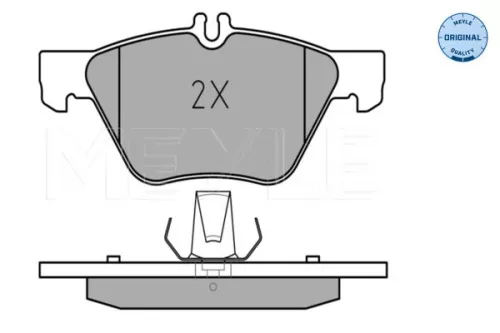MEYLE Brake Pad Set, disc brake (0252167020)