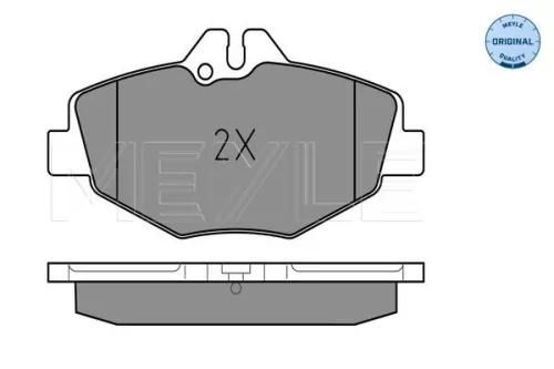 MEYLE Brake Pad Set, disc brake (0252374320)