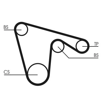 CONTINENTAL CTAM Timing Belt Kit (CT970K1)