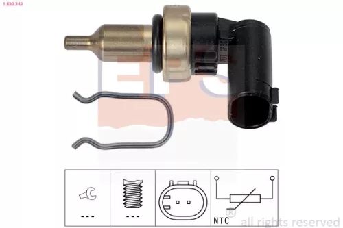 Sensor, coolant temperature