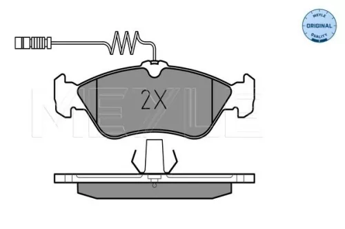 MEYLE Brake Pad Set, disc brake (0252159218)