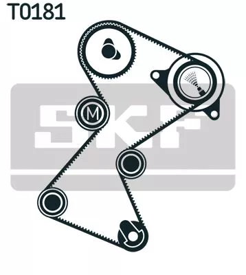SKF Timing Belt Kit (VKMA06137)
