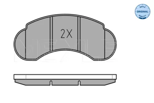 MEYLE Brake Pad Set, disc brake (0252157314)