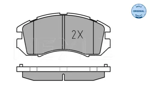 MEYLE Brake Pad Set, disc brake (0252172517/W)