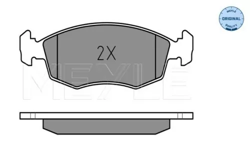 MEYLE Brake Pad Set, disc brake (0252355218)