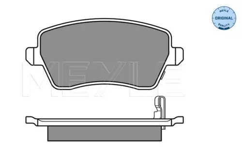 MEYLE Brake Pad Set, disc brake (0252440317/W)