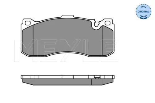 MEYLE Brake Pad Set, disc brake (0252431617)