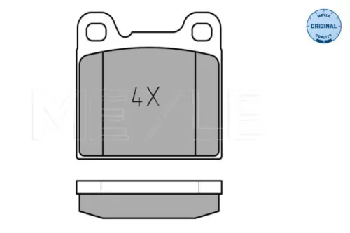 MEYLE Brake Pad Set, disc brake (0252075514)