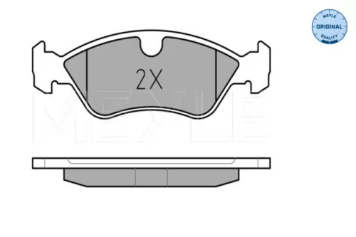 MEYLE Brake Pad Set, disc brake (0252186217)