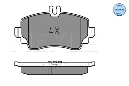 MEYLE Brake Pad Set, disc brake (0252390319)