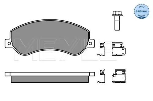 MEYLE Brake Pad Set, disc brake (0252448419/W)