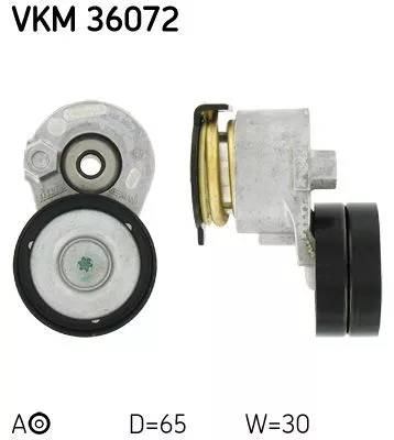 Belt Tensioner, V-ribbed belt