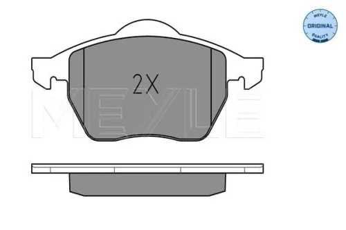 MEYLE Brake Pad Set, disc brake (0252067619/W)