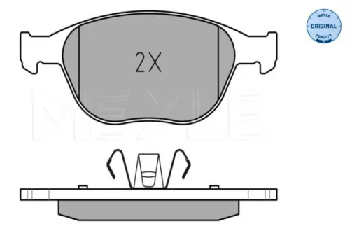 MEYLE Brake Pad Set, disc brake (0252344017)