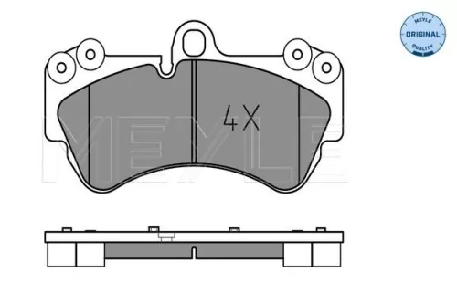 MEYLE Brake Pad Set, disc brake (0252369217)