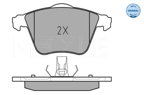 MEYLE Brake Pad Set, disc brake (0252391218)