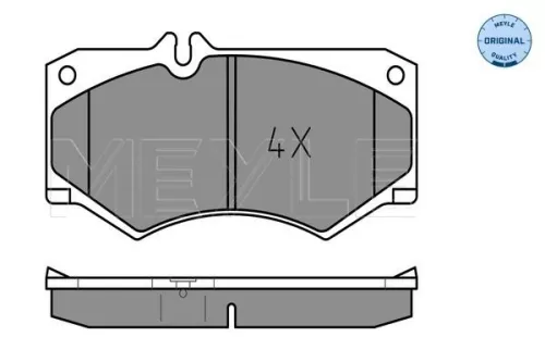MEYLE Brake Pad Set, disc brake (0252078418)