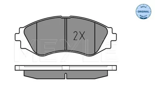 MEYLE Brake Pad Set, disc brake (0252323417/W)