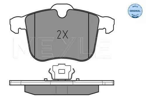 MEYLE Brake Pad Set, disc brake (0252340419)