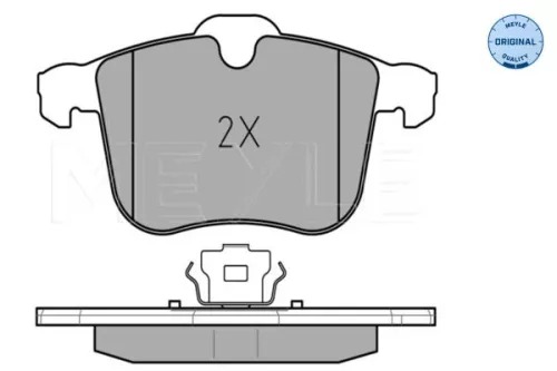 MEYLE Brake Pad Set, disc brake (0252340419)