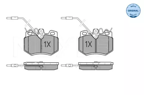 MEYLE Brake Pad Set, disc brake (0252108017/W)