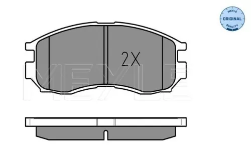 MEYLE Brake Pad Set, disc brake (0252164716/W)