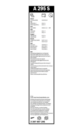 BOSCH Wiper Blade (3397007295)