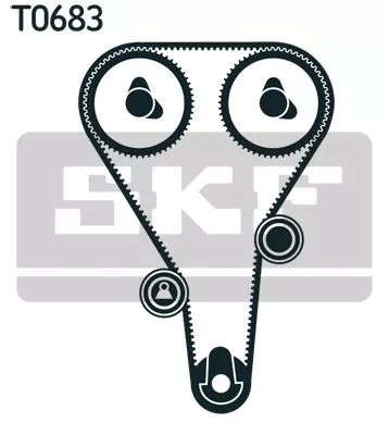 SKF Timing Belt Kit (VKMA94012)