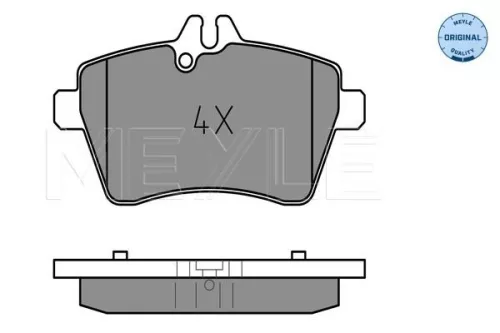 MEYLE Brake Pad Set, disc brake (0252407719)