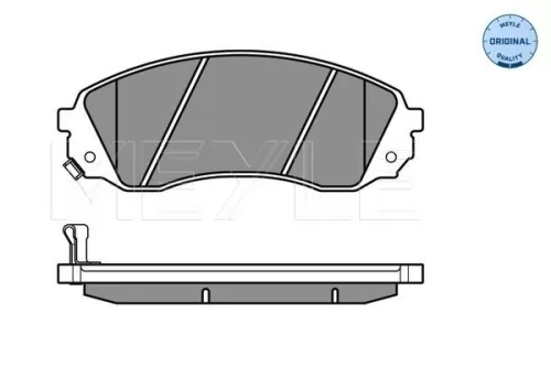 MEYLE Brake Pad Set, disc brake (0252459717/W)
