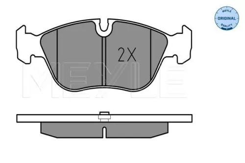 MEYLE Brake Pad Set, disc brake (0252127319)