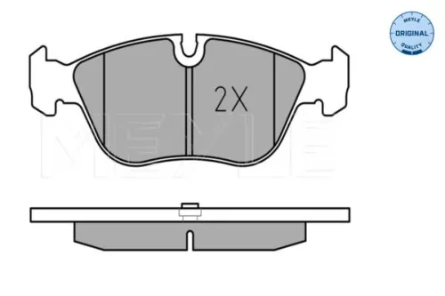 MEYLE Brake Pad Set, disc brake (0252127319)