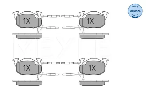 MEYLE Brake Pad Set, disc brake (0252141418/W)