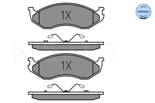 MEYLE Brake Pad Set, disc brake (0252182217)