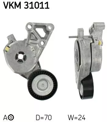Belt Tensioner, V-ribbed belt