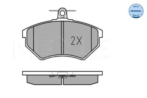 MEYLE Brake Pad Set, disc brake (0252136619/W)