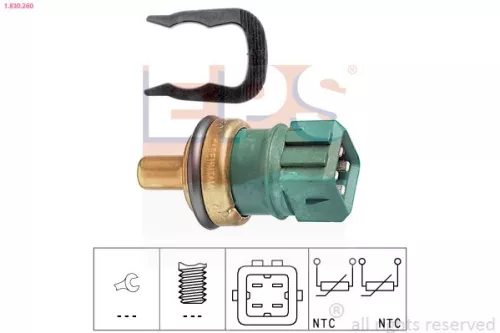 Sensor, coolant temperature