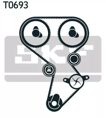 SKF Timing Belt Kit (VKMA95924-1)