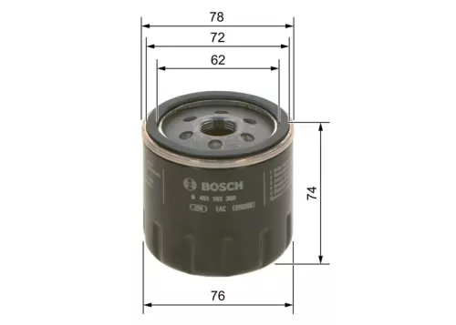 BOSCH Oil Filter (0451103300)