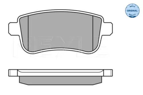 MEYLE Brake Pad Set, disc brake (0252482015)