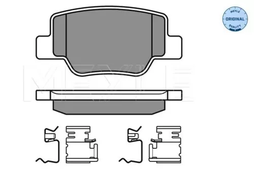 MEYLE Brake Pad Set, disc brake (0252492616/W)