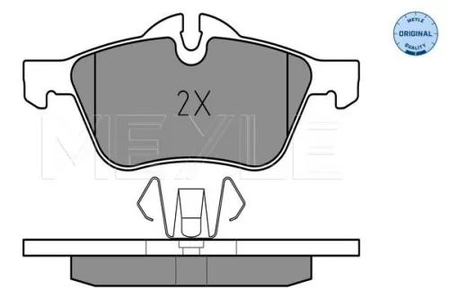 MEYLE Brake Pad Set, disc brake (0252328118)