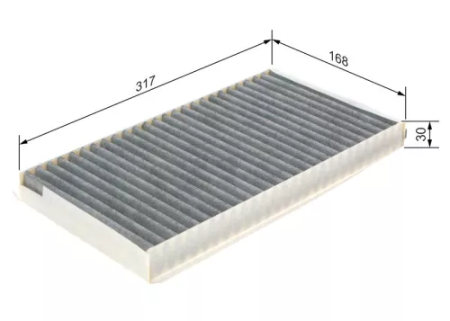 BOSCH Filter, cabin air (1987432402)