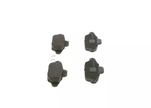 BOSCH Brake Pad Set, disc brake (0986461119)